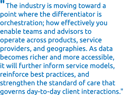 \“The industry is moving toward a point where the differentiator is orchestration; how effectively you enable teams a...