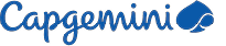 A blue and white logo for Capgemini. Description generated by AI